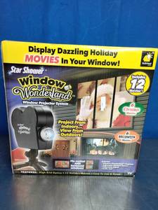 lot 25 image: Star Shower Window Wonderland window projector system