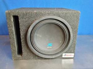 lot 45 image: Alpine S-W10D4 10 S-Series car audio subwoofer