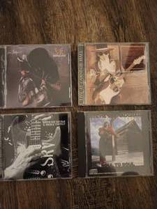 lot 116 image: 4 Stevie Ray Vaughan and Double Trouble CDs.