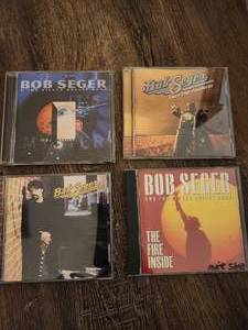 lot 119 image: 4 Bob Seger & The Silver Bullet Band music CDs