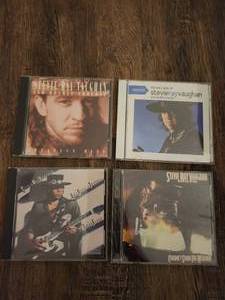 lot 129 image: 4 Stevie Ray Vaughan and Double Trouble CDs