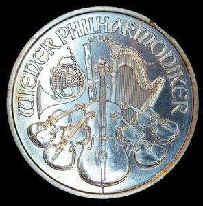 lot 6 image: 2014 Austria Philarmonic 1oz 999 Fine