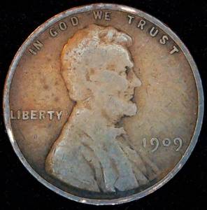 lot 30 image: 1909 VDB Lincoln Cent