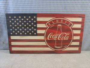 (EC1) Wood Engraved Always Coca-Col...