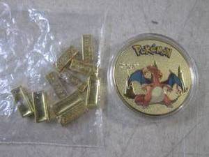lot 43 image: (CNTR) Pokemon Novelty Coin Token i...