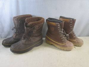 lot 50 image: (A-3) 2 Pair of Winter Boots - Sore...