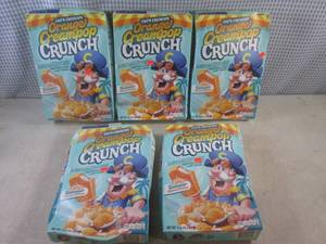 lot 101 image: (C-1) 5 Damaged Boxes of Capn Crun...