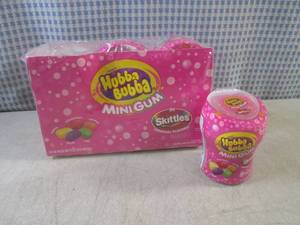 lot 102 image: (B-1) 6 Containers of Hubba Bubba M...