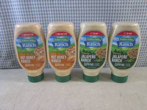 lot 104 image: (B-1) 4 Bottles of Hidden Valley Ra...