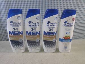 lot 114 image: (G-1) 4 Bottles of Head & Shoulders...