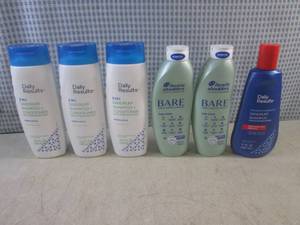 lot 115 image: (G-1) 6 Bottles of Misc Shampoo...