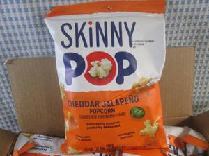lot 147 image: (B-4) 12 Bags of Skinny Pop Cheddar...