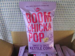 lot 149 image: (B-4) 6 Bags of Boom Chicka Pop Swe...