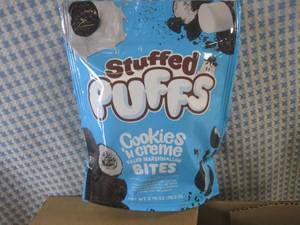 lot 151 image: (EC2) 8 Bags of Stuffed Puffs Cooki...