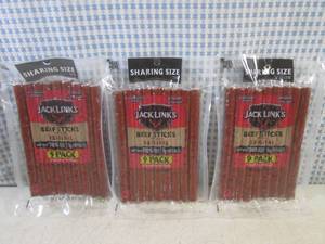 lot 156 image: (B-3) 3 Sharing Size Jack Links 9-P...
