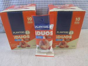 lot 164 image: (B-2) 20 of Planters Nut Duos 2 Box...