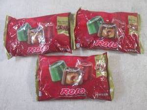 lot 175 image: (B-3) 3 Bags of Rolos Past Date...