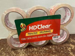 lot 61 image: Heavy Duty Shipping Tape