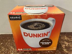 lot 62 image: Dunkin K-Cups