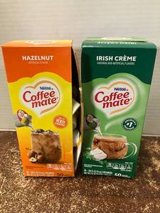 lot 150 image: Irish Creme and Hazelnut Coffee Creamer