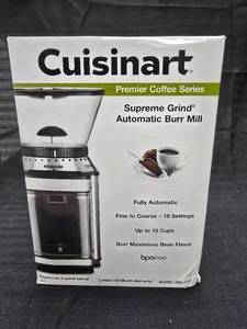 lot 52 image: Cuisinart Supreme Grind Automatic Burr Mill