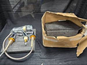 lot 56 image: 2 Pack of Glacier Bay High-arc Chrome Bathroom Faucets