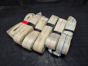lot 135 image: (6) Heavy Duty Lifting Straps