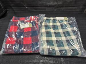 lot 181 image: Fleece PJ Pants 2 pair L Tall