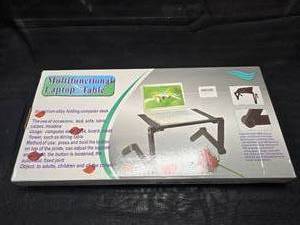 lot 187 image: Multifunctional Laptop Table new in box