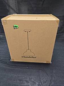 lot 188 image: Chandelier Hanging Light Fixture