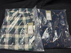 lot 196 image: Fleece PJ Pants size Med Tall