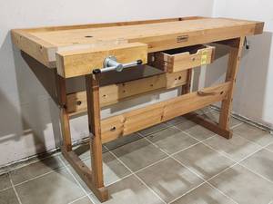 lot 35 image: Sjobergs Woodworking Workbench