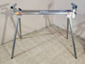 lot 38 image: Stable Mate Plus Portable Miter Saw Stand