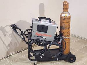 lot 51 image: Hypertherm Powermax 380 220V Plasma Cutter Unit