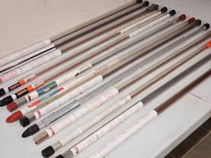 lot 108 image: Large Assortment of Soft Metal Welding Rods