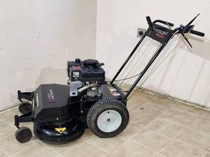 lot 122 image: Troy Built Garden Way Industrial 33 Combination Deck 4 Speed Walk Behind Mower