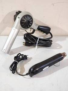 lot 159 image: (2) Assorted Heat Guns