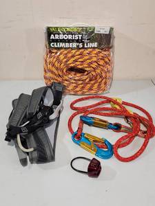 lot 189 image: Assortment of Rock-Climbing Gear