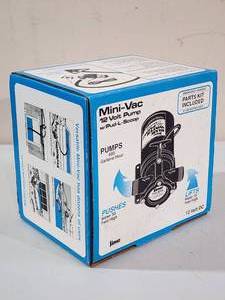 lot 208 image: Simer 12v Mini Vac Pump