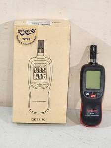 lot 231 image: Wintact Humidity and Temperature Meter Model WT83