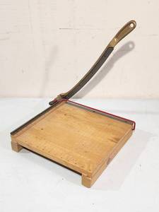 lot 217 image: Vintage Paper Cutting Board