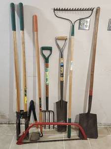 lot 234 image: Large Assortment of Yard Tools