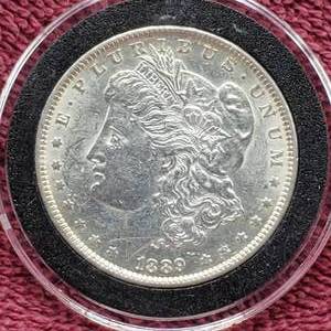 lot 34 image: 1889 Morgan Silver Dollar in Airtite, High Grade