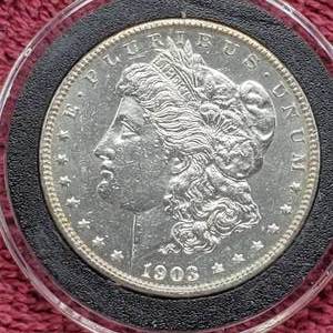 lot 51 image: 1903 Morgan Silver Dollare in Airtite, High Grade