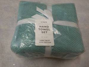 lot 29 image: 6 pack Hand Towels Set 16 x 26...