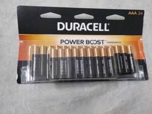 lot 112 image: 24 Duracell Power Boost AAA Batteri...