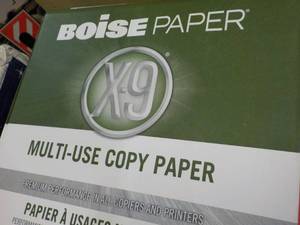 lot 117 image: Boise 2500 Sheets White 11 x 17 Co...
