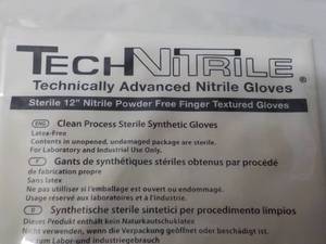 lot 153 image: 22 pair Tech Nitrile Gloves...