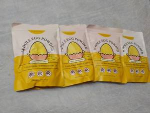lot 164 image: 4 pkgs 8 oz Whole Egg Powder -best ...
