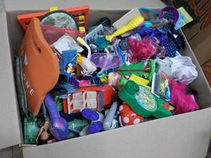 lot 171 image: Large Box of Overstock Toys...